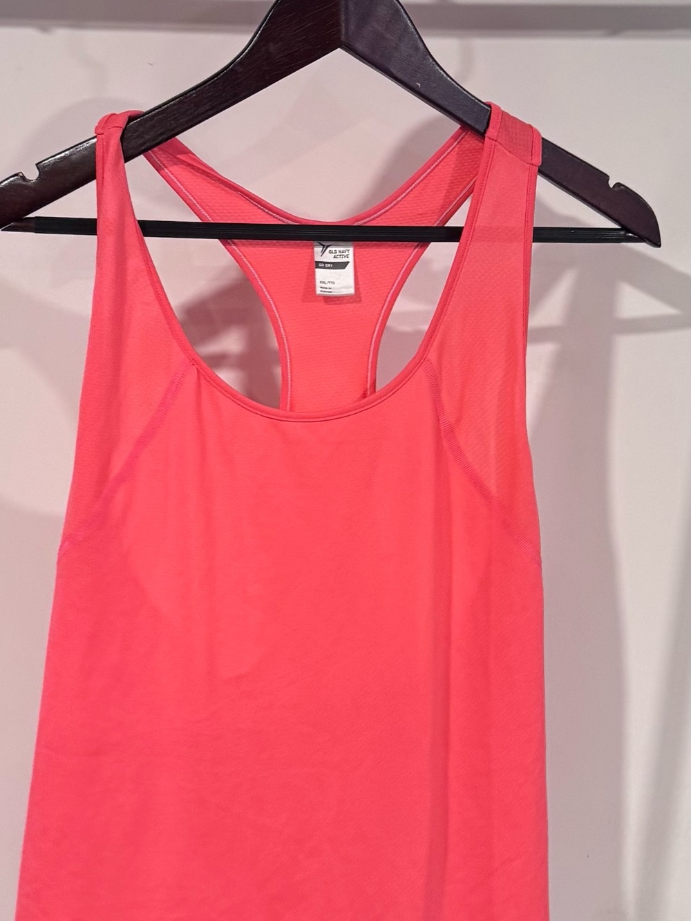 Old Navy Active Coral Racerback Tank